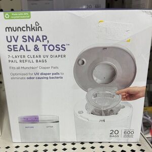 Munchkin UV Seal & Toss Diaper Pail Refill Bags